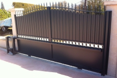 portail-coulissant-ral-7016-aoste