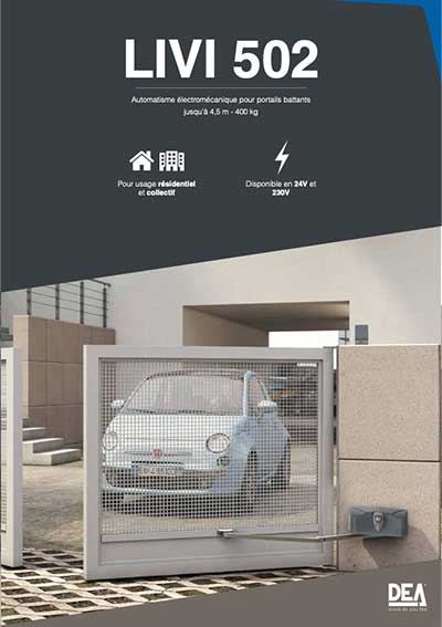 catalogue automatisme livi 502
