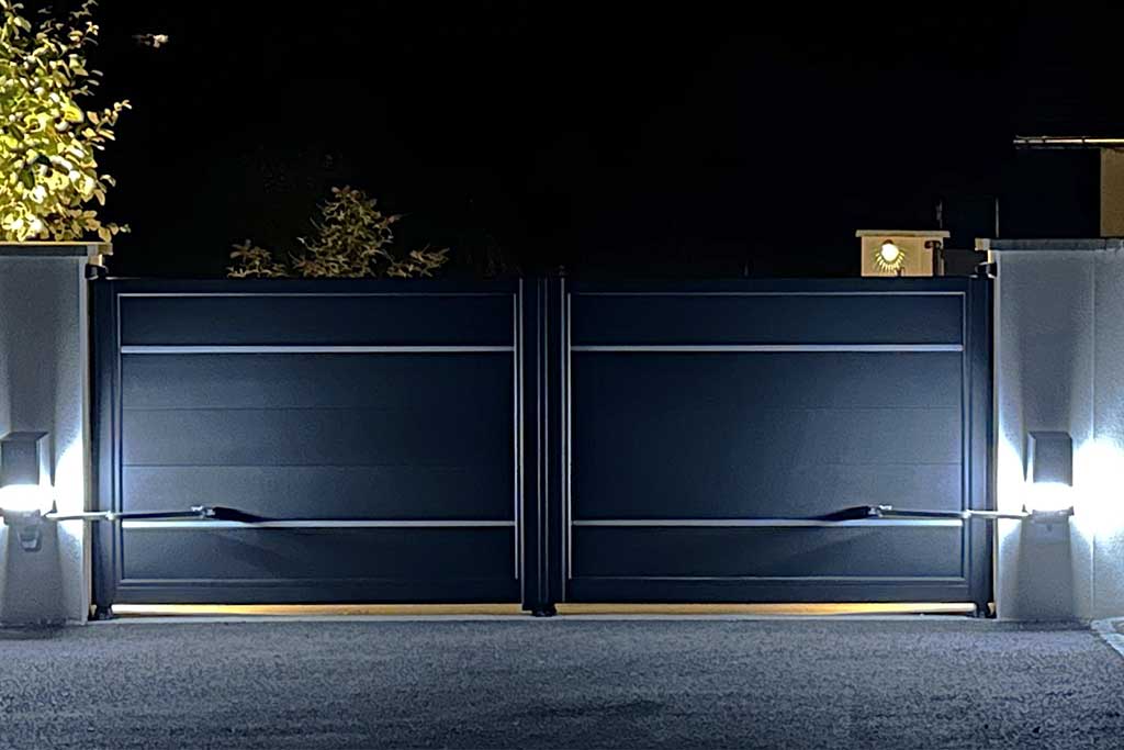 portail motorise geko x led 2